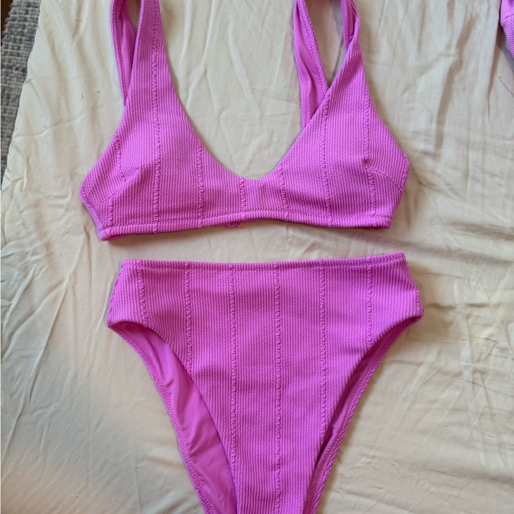 Aerie Pink Bikini Set